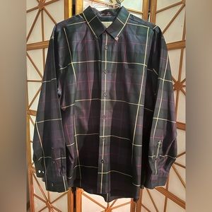 Cabela’s outfitter series button up plaid long sleeve shirt